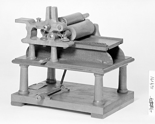 Patend model for an inking apparatus for printing presses