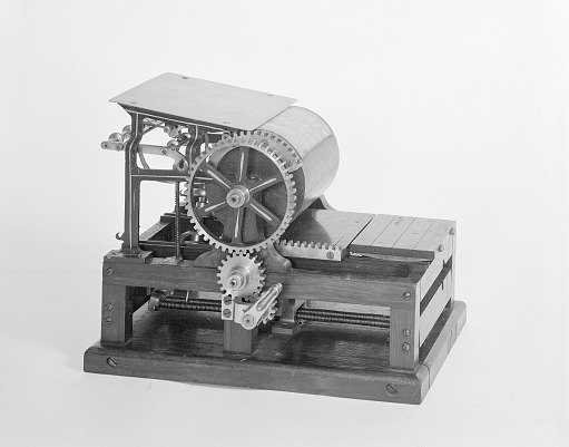 Patent Model for Flatbed Cylinder Printing Presses