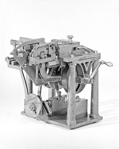 Patent Model of a Type-distributing Machine