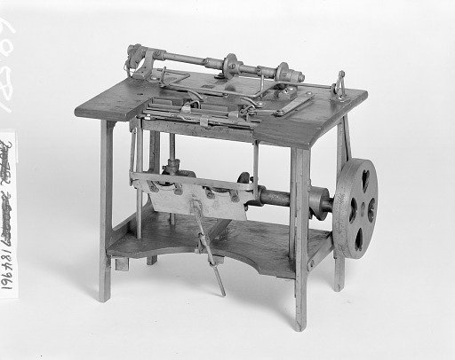 Patent Model of a Book-sewing Machine