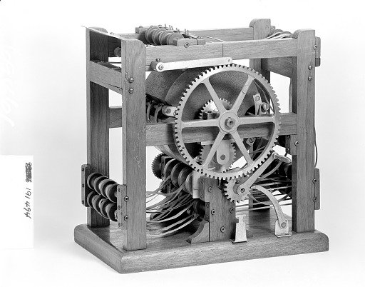 Patent Model of a Sheet-delivery Apparatus for Web Perfecting Presses