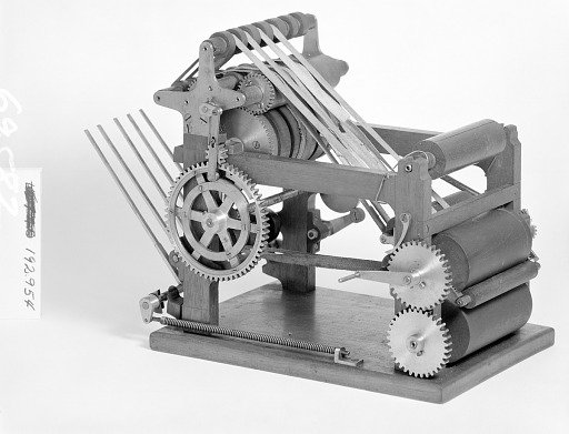 Patent Model of a Sheet-delivery Apparatus for Web Presses