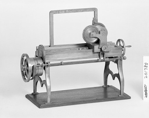 Patent Model of a Milling Machine for Printers' Chases