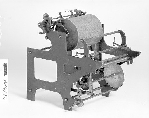 Patent Model of a Lithographic Printing Press