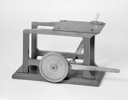 Patent Model of a Sheet-delivery Apparatus for Presses