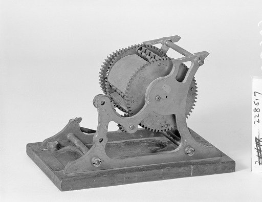 Patent Model of a Multiple Color Printing Press