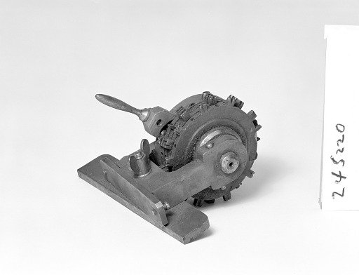 Patent Model of a Numbering Machine