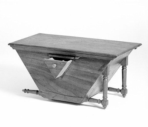 Patent Model of a Table Cabinet for Prints, Maps, Drawings, and Books