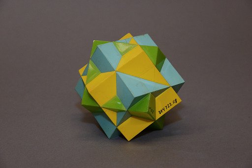 Geometric Model by A. Harry Wheeler, Union of Three Cubes