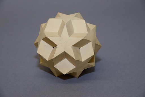 Geometric Model by Dick Holl, a Student of A.Harry Wheeler, Dodecadodecahedron