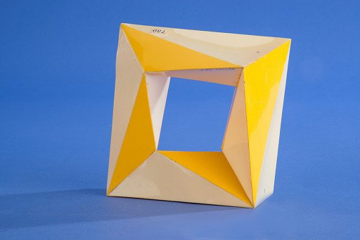 Geometric Model by A. Harry Wheeler, Moebius Polyhedron (Polyhedron of Musical Chords)