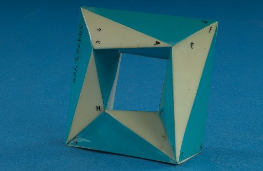 Geometric Model by A. Harry Wheeler, Moebius Polyhedron (Polyhedron of Musical Chords)