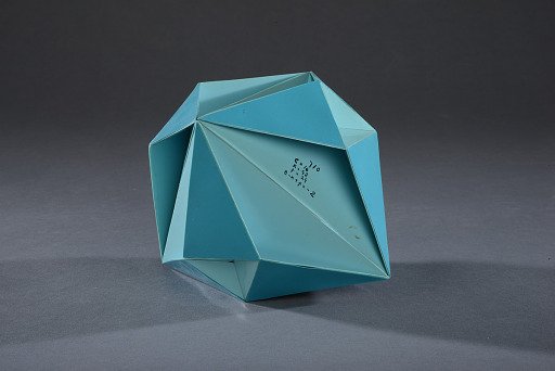 Geometric Model by A. Harry Wheeler, One-Sided Polyhedron