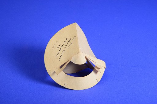 Geometric Model by A. Harry Wheeler, Two Polar Spherical Triangles