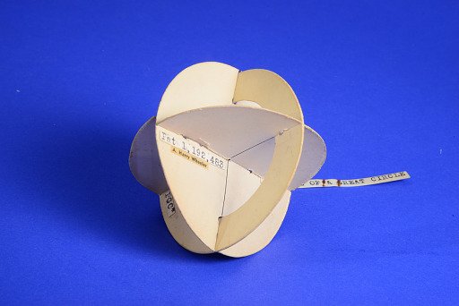 Geometric Model by A. Harry Wheeler, Pole of a Great Circle