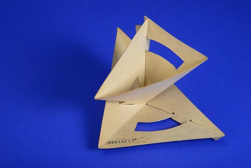 Geometric Model by A. Harry Wheeler, Supplementary Trihedral Angles