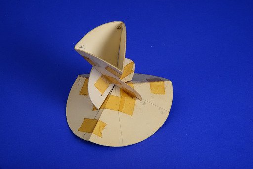 Geometric Model by A. Harry Wheeler, Spherical Triangles