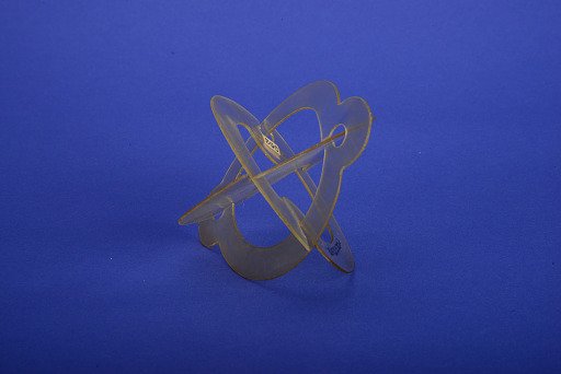 Geometric Model by A. Harry Wheeler, Great Circles on a Sphere