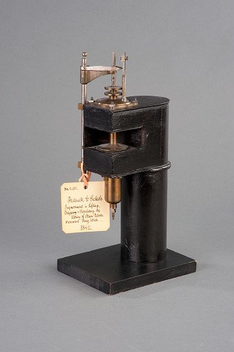 Sickels Drop Cut-Off Valve Gear, Patent Model