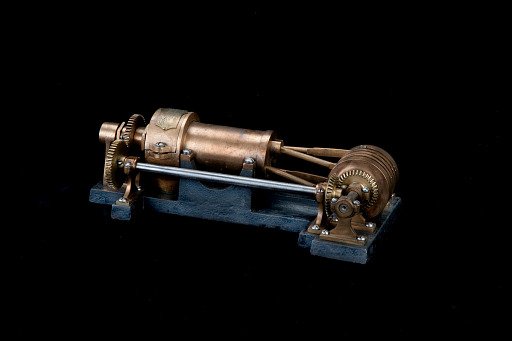 Chandler And Silver Hydraulic Engine, Patent Model