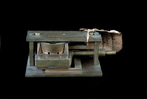 Otto and Bell Balanced Slide Valve, Patent Model