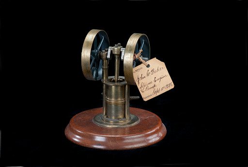 Baker Steam Engine, Patent Model