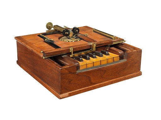 Sholes, Glidden, & Soule Typewriter Patent Model