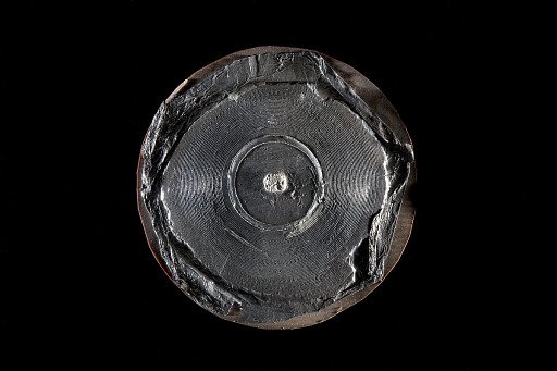 Experimental Sound Recording, Disc Layers of Cardboard, Plaster and Foil