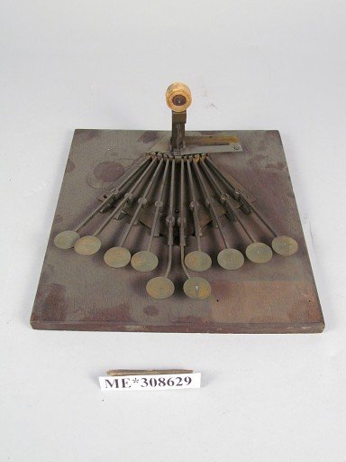 Miles M. Bartholomew Stenograph Patent Model