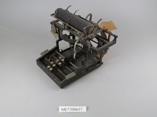 George W. N. Yost Typewriter Patent Model