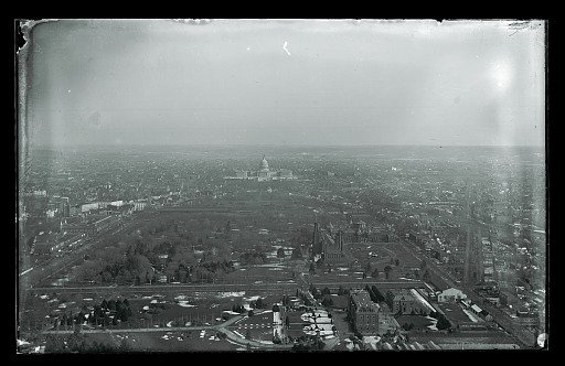 Panoramic View from top of Washington Monument - Capitol Mall