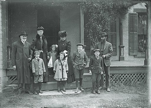 Family on Front Porch