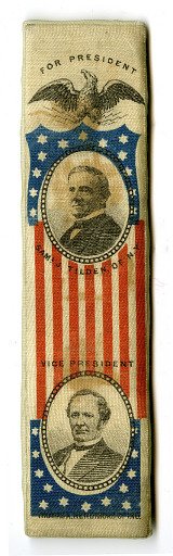 Tilden Campaign Ribbon, 1876