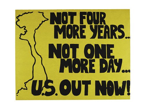 Poster, "Not Four More Years..."