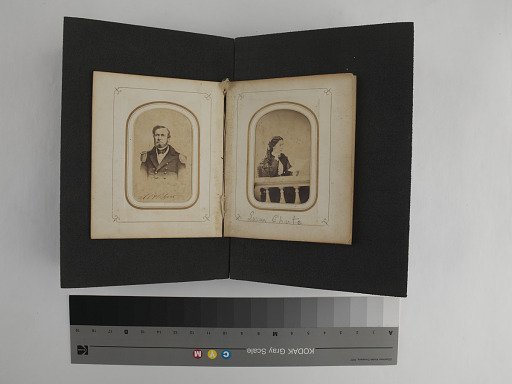 pages, carte-de-visite album