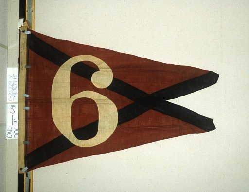 Designating Flag, Chief Quartermaster, 6th Army Corps