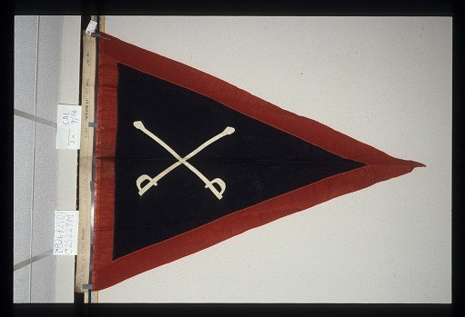 Designating Flag, 3rd Brigade, 2nd Division, Cavalry Corps, Army of the Potomac