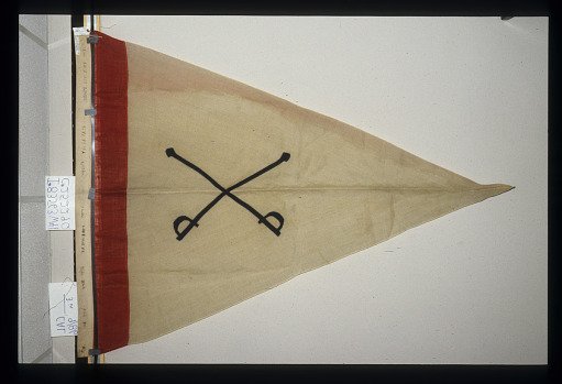 Designating Flag, 2nd Brigade, 3rd Division, Cavalry Corps, Army of the Potomac