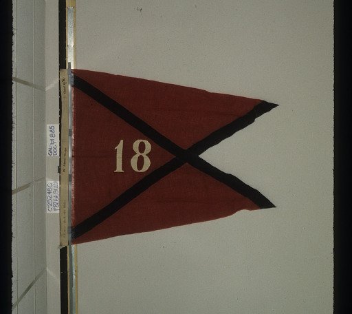 Designating Flag, Chief Quartermaster, 18th Army Corps