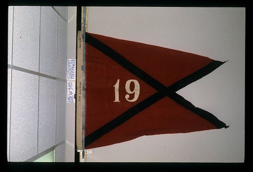 Designating Flag, Chief Quartermaster, 19th Army Corps