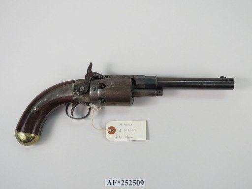 Ezra Ripley Patent Model, Percussion Revolver