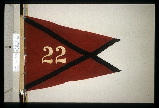Designating Flag, Chief Quartermaster, 22nd Army Corps