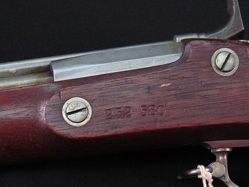 Patent Model for Maynard Breechloading Centerfire Rifle, Modified from Springfield Armory 1861 Percussion Rifle Musket