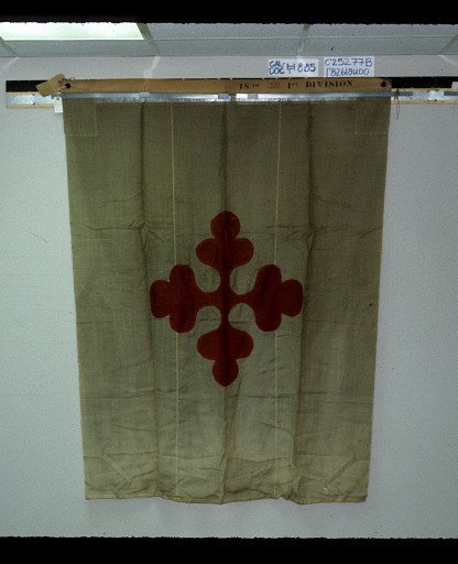 Designating Flag, 1st Division, 18th Army Corps