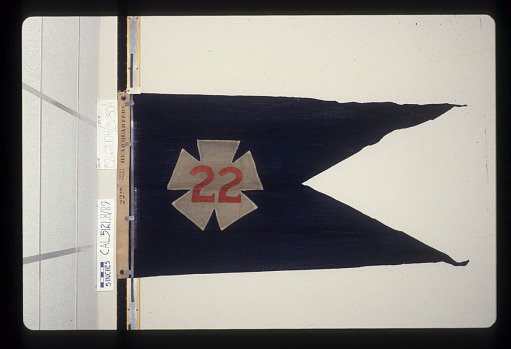 Designating Flag, Headquarters, 22nd Army Corps