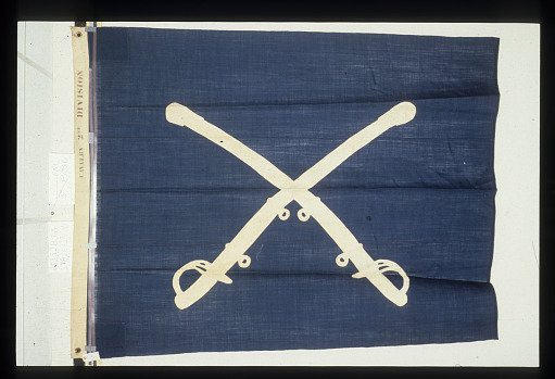 Designating Flag, 2nd Division, Cavalry Corps, Army of the Potomac