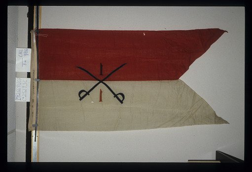 Designating Flag, 1st Brig, 1st Division, Cavalry Corps, Military Division of the Mississippi