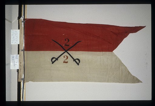 Designating Flag, 1st Brigade, 2nd Division, Cavalry Corps, Military Division of the Mississippi