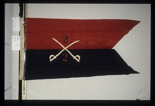Designating Flag, 2nd Brigade, 2nd Division, Cavalry Corps, Military Division of the Mississippi