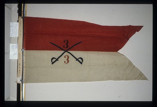 Designating Flag, 1st Brigade, 3rd Division, Cavalry Corps, Military Division of the Mississippi